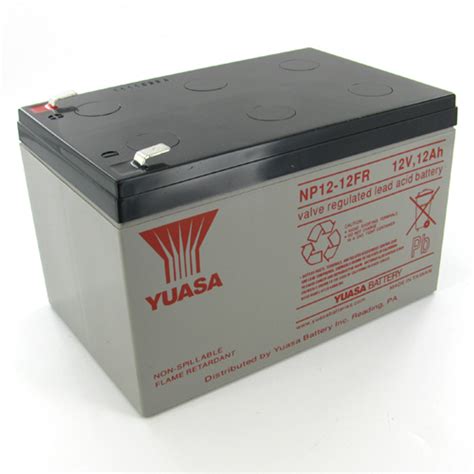 Yuasa 12V 12Ah NP12-12FR Sealed Lead Acid Battery