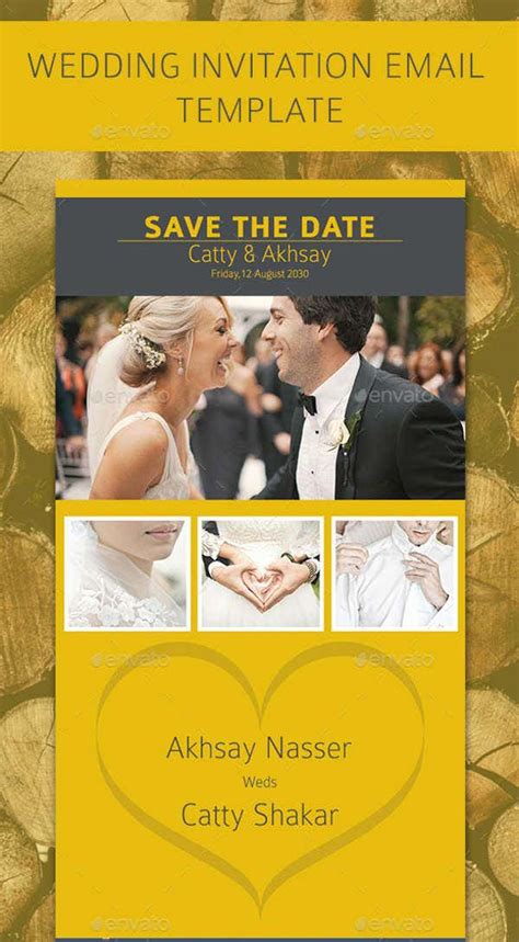 Our wedding photo frames make great gifts for parents, bridesmaids, groomsmen, flower girls, ring bearers, close friends and family members. 8+ Wedding E-mail Invitation Templates - PSD, AI, Word | Free & Premium Templates