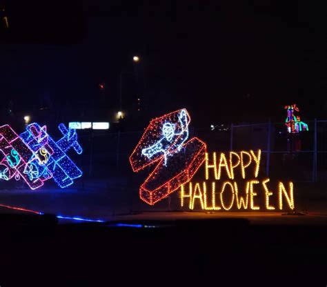 Halloween Drive Thru Spooktacular Light Show Richmond Hill Go