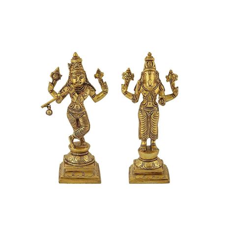 Brass Dashavatara Of Lord Vishnu Statues Ten Incarnations Avatars Idol