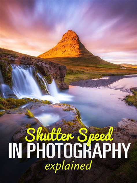 Shutter Speed Chart Cheat Sheet For Controlling Motion In Photographs