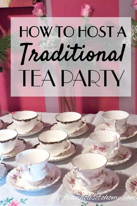 These Traditional Tea Party Ideas Are Awesome From Decor Ideas To