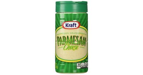 Kraft 100 Grated Parmesan Cheese 8 Oz
