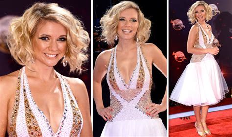 Rachel Riley Countdown Star Teases Cleavage In Boob Baring Strictly