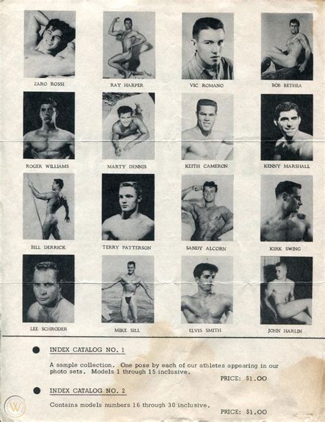 Rare Vintage 1950s 8x10 Dave Martin Male Nude Black Athlete Physique