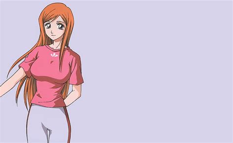 Online Crop Hd Wallpaper Cute Girl With Orange Hair Anime Bleach