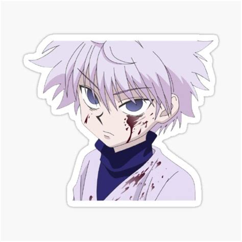 Killua Stickers For Sale Anime Printables Kawaii Stickers Anime