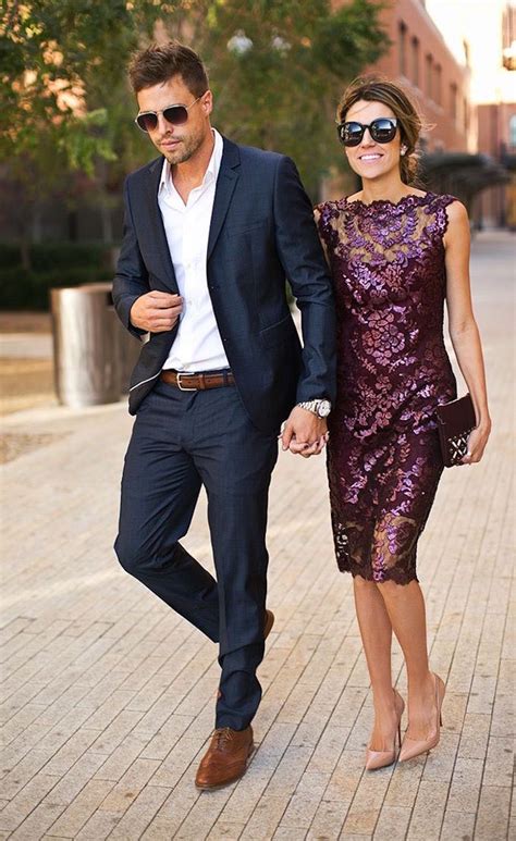 The main trick is to dress up in a chic way and still feel warm and comfy as the weather in the winter is often chilly and snowy in some places. 21 Charming Fall Wedding Guest Dresses - crazyforus