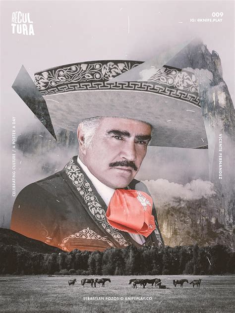 Vicente Fernandez Recultura 009 Poster Painting By Wilkinson Fred Pixels
