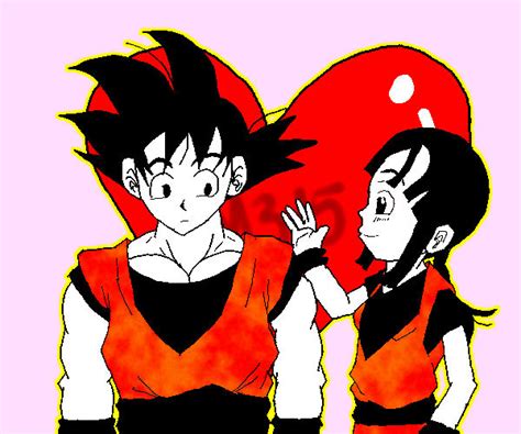 Ev Son Goku Chi Chi By Mars345 On Deviantart