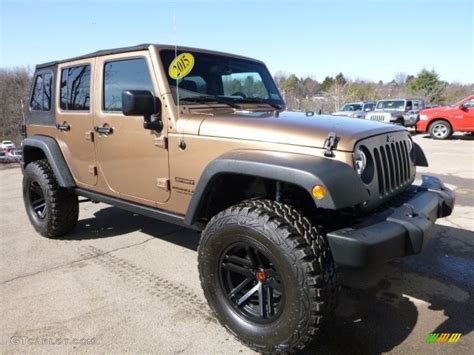 ● 1999 cherokee limited (w/ up country) ● 1987 wrangler laredo all custom ordered. 2015 Copper Brown Pearl Jeep Wrangler Unlimited Sport 4x4 ...