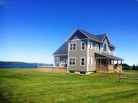 Two executive chalets with spacious deck overlooking colvill… view. Your PEI Vacation - presents Red Fox Retreat located in ...
