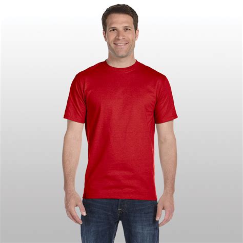 Man Wearing Red Adult Blend Shirt Successful Signs And Awards