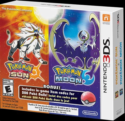 Pokemon Sun And Moon Dual Pack For Nintendo 3ds Up At Gamestop Comes