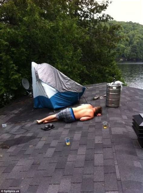 Hilarious Photos Reveal Drunken People Sleep Anywhere Express Digest