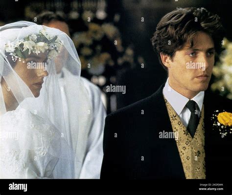 Four Weddings And A Funeral Hugh Grant Stock Photo Alamy