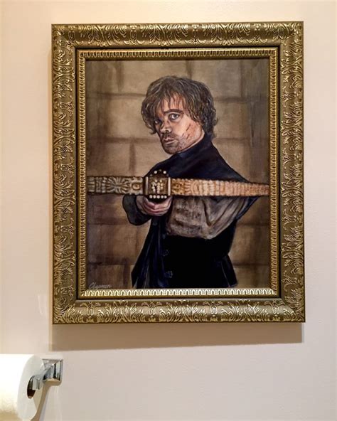 Tyrion Lannister With A Crossbow Artist Signed Print Perfect Bathroom