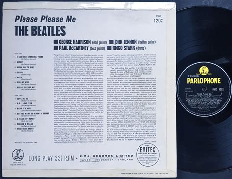 Nostalgipalatset Beatles Please Please Me Uk Orig Mono Lp 1963