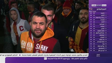 نادي غلطة سراي الرياضي (بالتركية: ‫تقرير beIN SPORTS عن جماهير نادي غلطة سراي غاضبة بعد الخسارة أمام بيشكتاش متصدر الدوري التركي ...