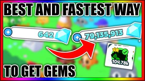 Best And Fastest Way To Get Gems In Pet Simulator X Roblox Pet Sim X