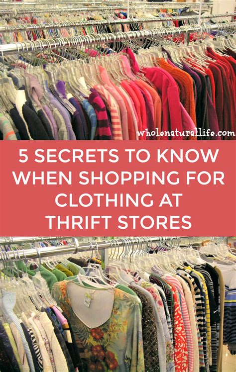 5 Secrets For Success When Shopping For Used Clothing At Thrift Stores