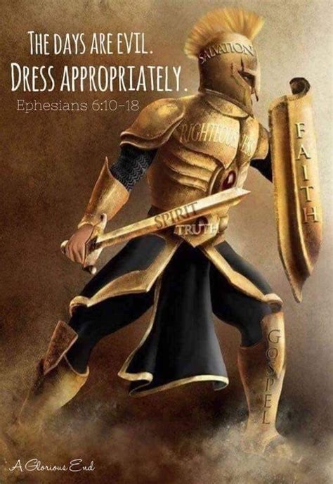 The Armor Of God Ephesians 6 Kjv Armor Of God Christian Warrior