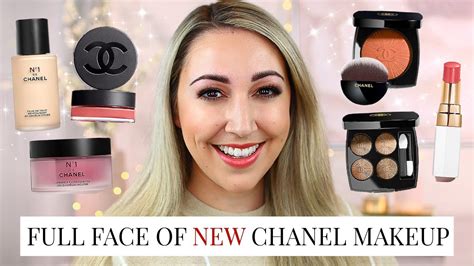 Testing A Full Face Of New Chanel Makeup No1 De Chanel And Spring