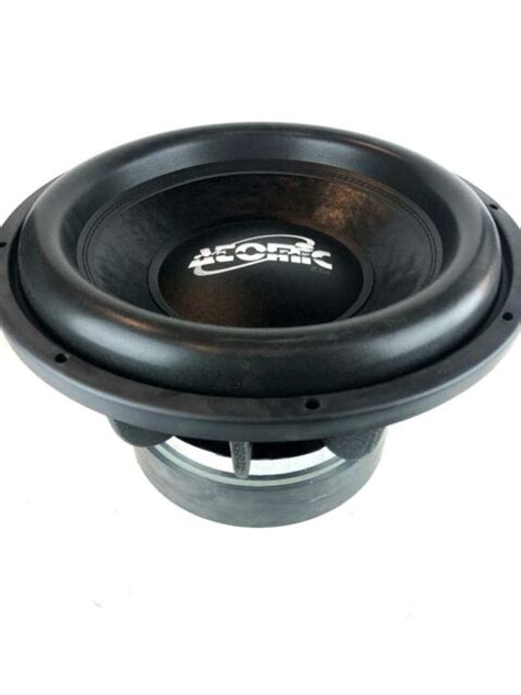 Atomic Loud Speakers Apxx 15 D1 Ohm Subwoofer New 1500 Ebay