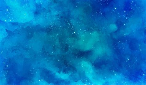 Mistic Blue Galaxy Watercolor Texture Vector Art At Vecteezy