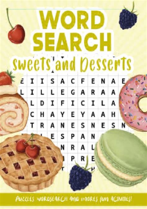 Pdf Desserts And Sweets Word Search Puzzle Book A Julianapenningtonのブログ