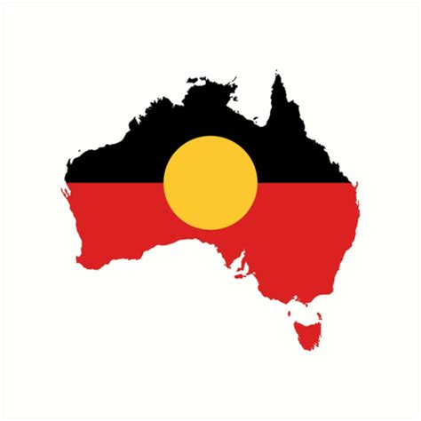 Australian Aboriginals Flag