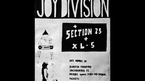 Joy Division Shes Lost Control Live 4 19 1980 Youtube