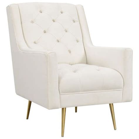 Shop target for accent chairs you will love at great low prices. Brielle Polyester Tufted Accent Chair - Cream | Best Buy ...