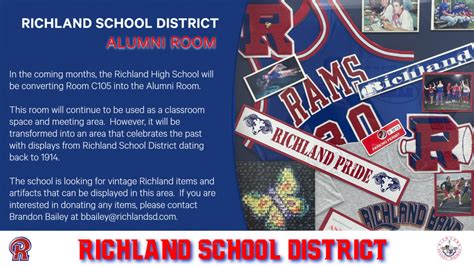 Richland High School Alumni Room Richland School District