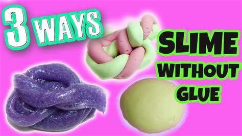 3 Ways To Make Slime Without Glue How To Make Slime Without Glue