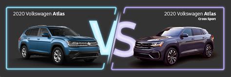 The volkswagen atlas cross sport, like its bigger brother atlas, carries people and cargo first — luxury comes at least third, maybe fourth. 2020 Atlas VS 2020 Atlas Cross Sport | Stone Mountain ...