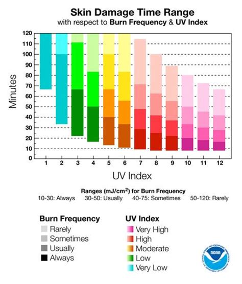 This forecast is then categorized into five exposure. Black is the New Pink - Fight Melanoma: What's The UV ...