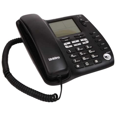 Uniden Corded Phone With Advanced Lcd And Caller Id Display Big W
