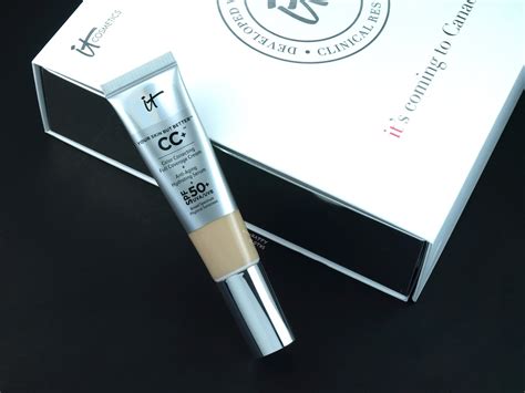 It Cosmetics Now In Canada Your Skin But Better Cc Cream With Spf