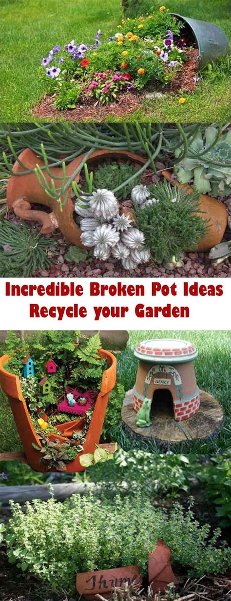 Pretty pots and planters make the plants look more beautiful, and you can easily do that at home with our 29 diy pot painting ideas. Incredible Broken Pot Ideas: Recycle your Garden
