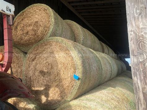 20 4x5 Round Bales Of Alfalfa And Mixed Grass Hay Allsurplus