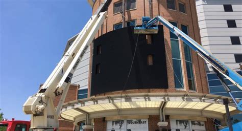 First Look At New Electronic Marquee At The Schottenstein Center Costs