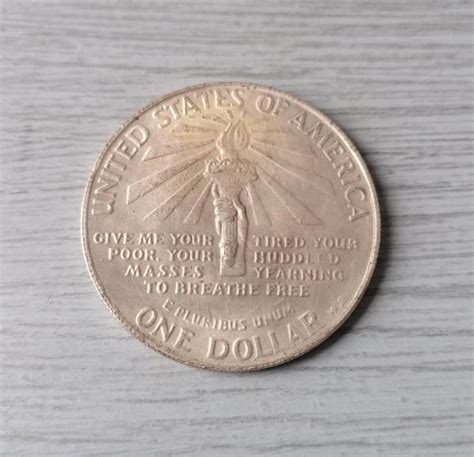1906 Tribute Liberty Ellis Island One Dollar Usa Aukro