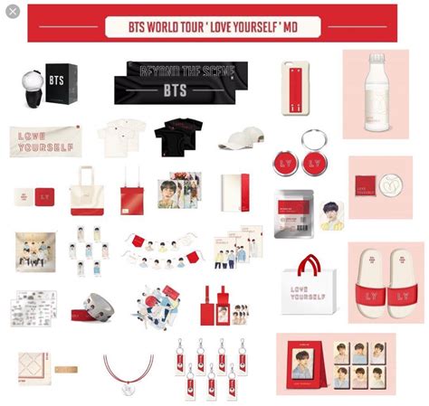 Bts World Tour “love Yourself” Official Concert Merch List Seoul Concert Exclusive Goods Bts