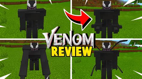 LanÇou O Novo Addonsmod De Venom No Minecraft Pe