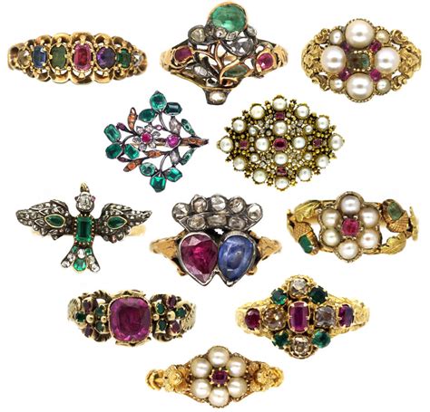 A Guide To Georgian Jewellery The Antique Jewellery Company