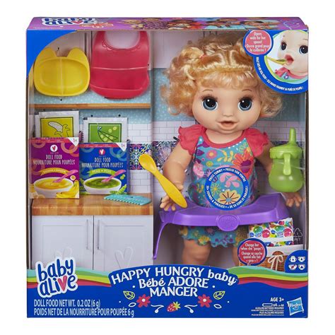 Baby Alive Happy Hungry Baby Blond Curly Hair Bilingual Walmart Canada