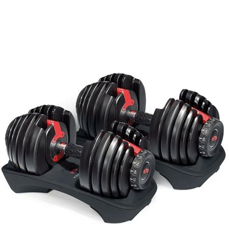 Adjustable Dumbbells Weight Set Bowflex Selecttech 552 Pair