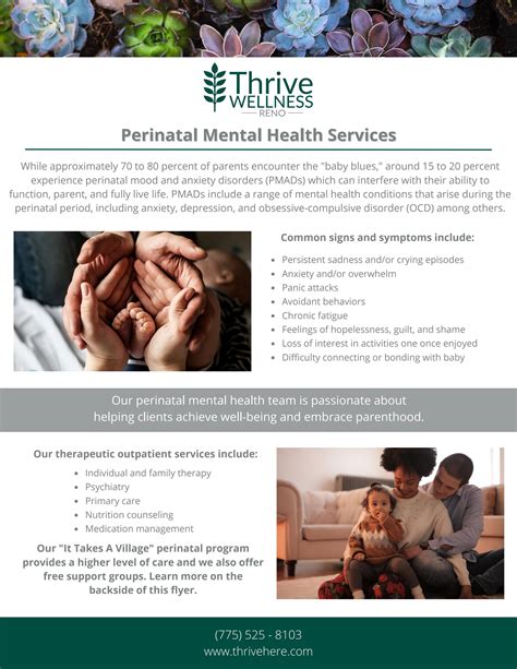 Perinatal Mental Health Services Updated By Thrivewellness Issuu