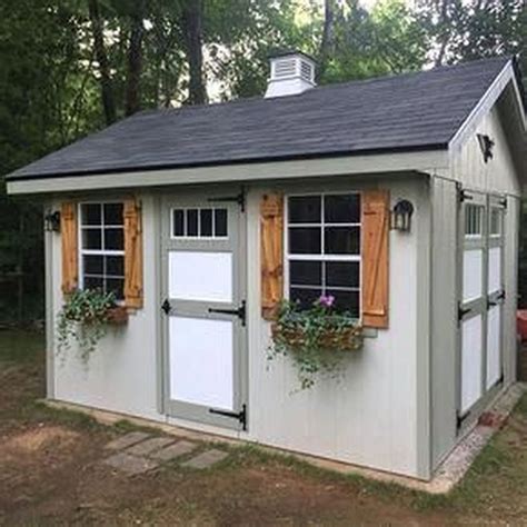 32 Awesome Backyard Storage Sheds Design Ideas Pimphomee